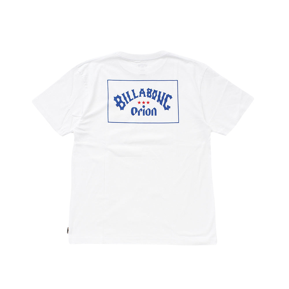 【BILLABONG × ORION】Tシャツ ARCH ORION （カラー：WHITE）
