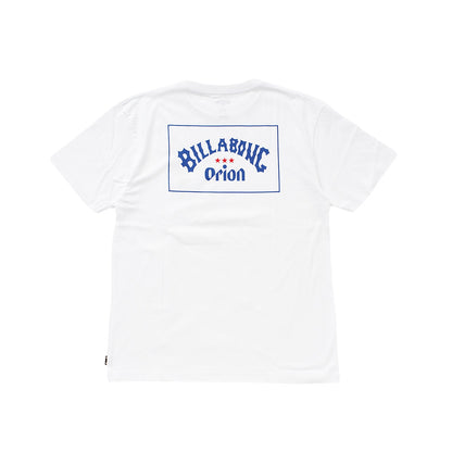 【BILLABONG × ORION】Tシャツ ARCH ORION （カラー：WHITE）
