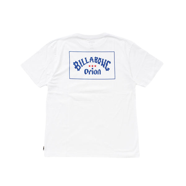 【BILLABONG × ORION】Tシャツ ARCH ORION （カラー：WHITE）