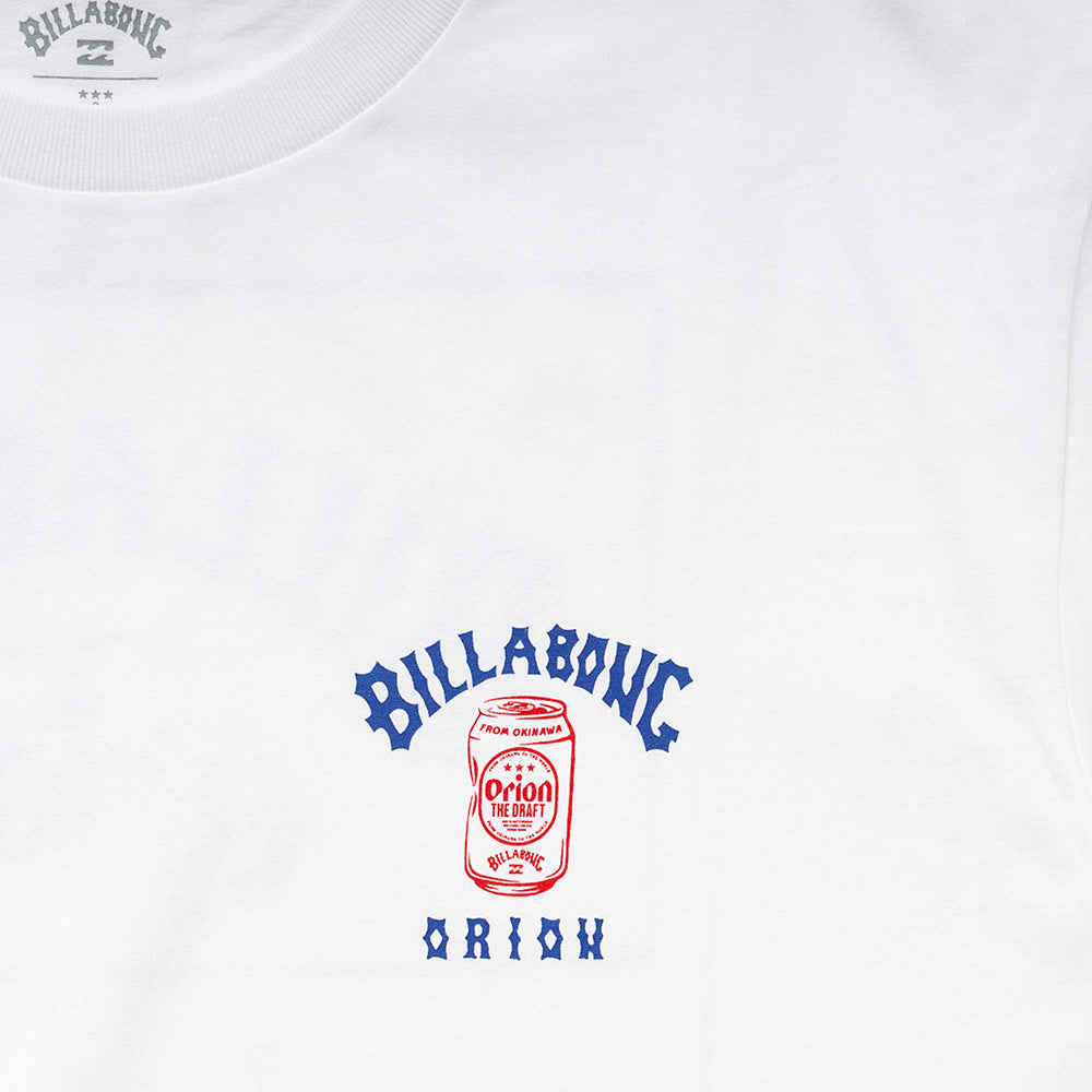 【BILLABONG × ORION】Tシャツ ARCH ORION （カラー：WHITE）