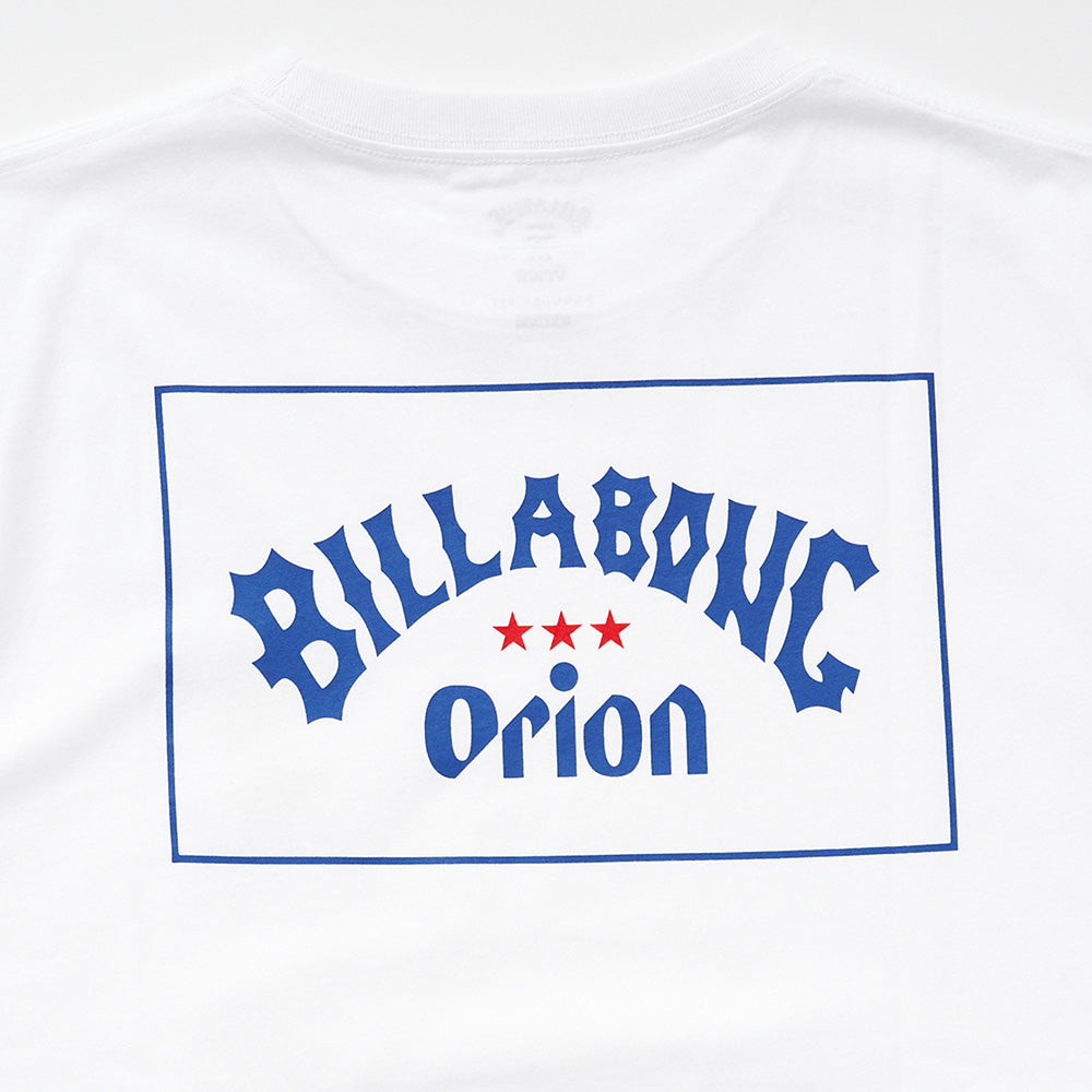 【BILLABONG × ORION】Tシャツ ARCH ORION （カラー：WHITE）