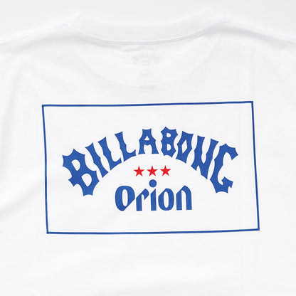 【BILLABONG × ORION】Tシャツ ARCH ORION （カラー：WHITE）
