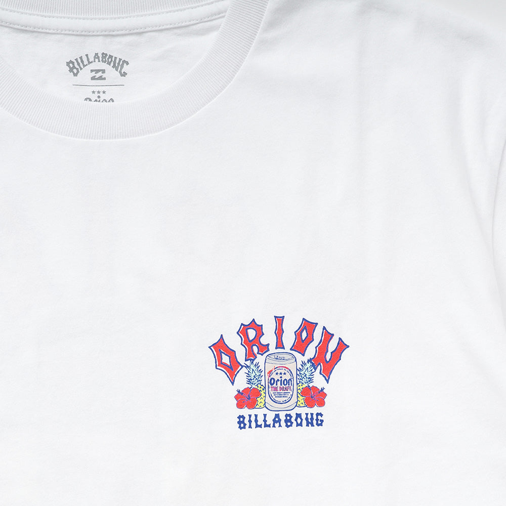 【BILLABONG × ORION】Tシャツ ORION ARCH （カラー：WHITE）