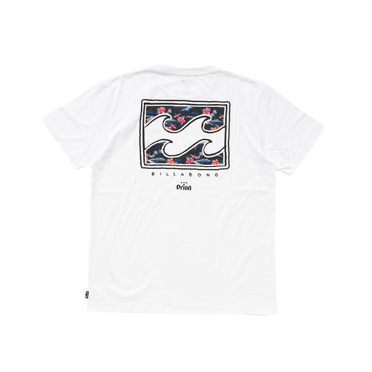 【BILLABONG × ORION】Tシャツ ADRIFT （カラー：WHITE）