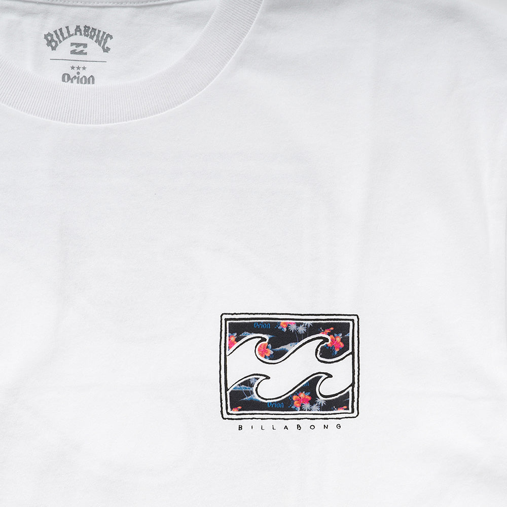 【BILLABONG × ORION】Tシャツ ADRIFT （カラー：WHITE）