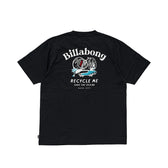 【BILLABONG × ORION】Tシャツ RECYCLE ME （カラー：BLACK）