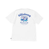 【BILLABONG × ORION】Tシャツ RECYCLE ME （カラー：WHITE）