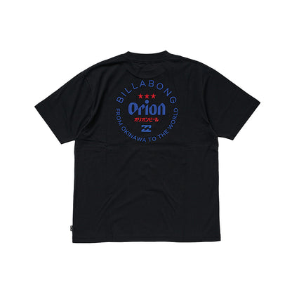 【BILLABONG × ORION】Tシャツ CIRCLE （カラー：BLACK）