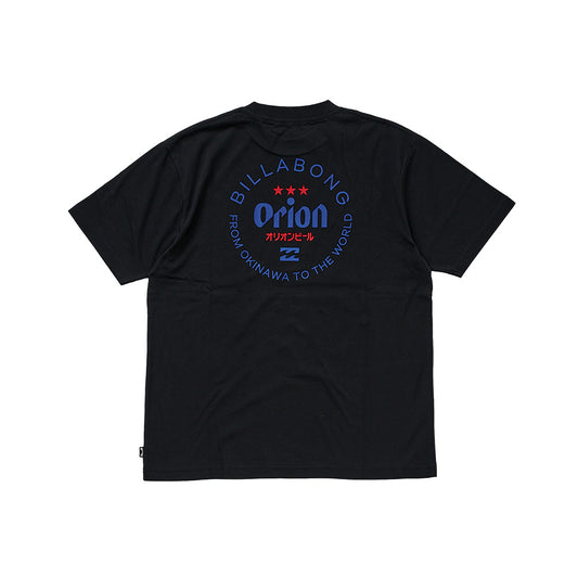 【BILLABONG × ORION】Tシャツ CIRCLE （カラー：BLACK）