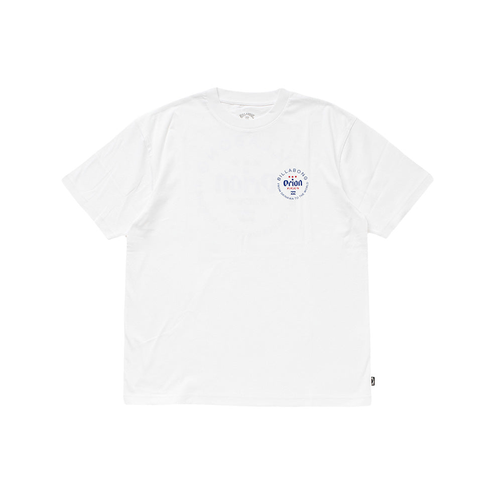 【BILLABONG × ORION】Tシャツ CIRCLE （カラー：WHITE）