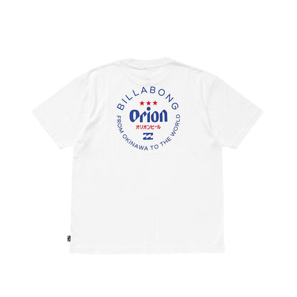 【BILLABONG × ORION】Tシャツ CIRCLE （カラー：WHITE）