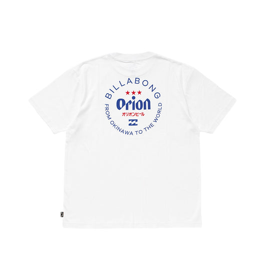 【BILLABONG × ORION】Tシャツ CIRCLE （カラー：WHITE）