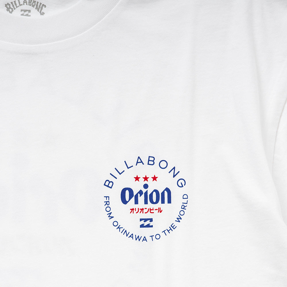 【BILLABONG × ORION】Tシャツ CIRCLE （カラー：WHITE）