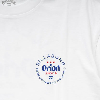 【BILLABONG × ORION】Tシャツ CIRCLE （カラー：WHITE）