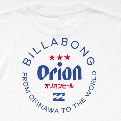 【BILLABONG × ORION】Tシャツ CIRCLE （カラー：WHITE）