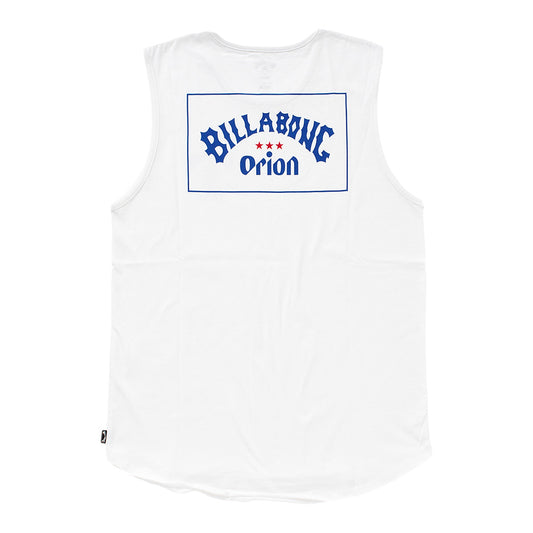【BILLABONG × ORION】タンクトップ ARCH （カラー：WHITE）