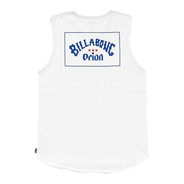 【BILLABONG × ORION】タンクトップ ARCH （カラー：WHITE）