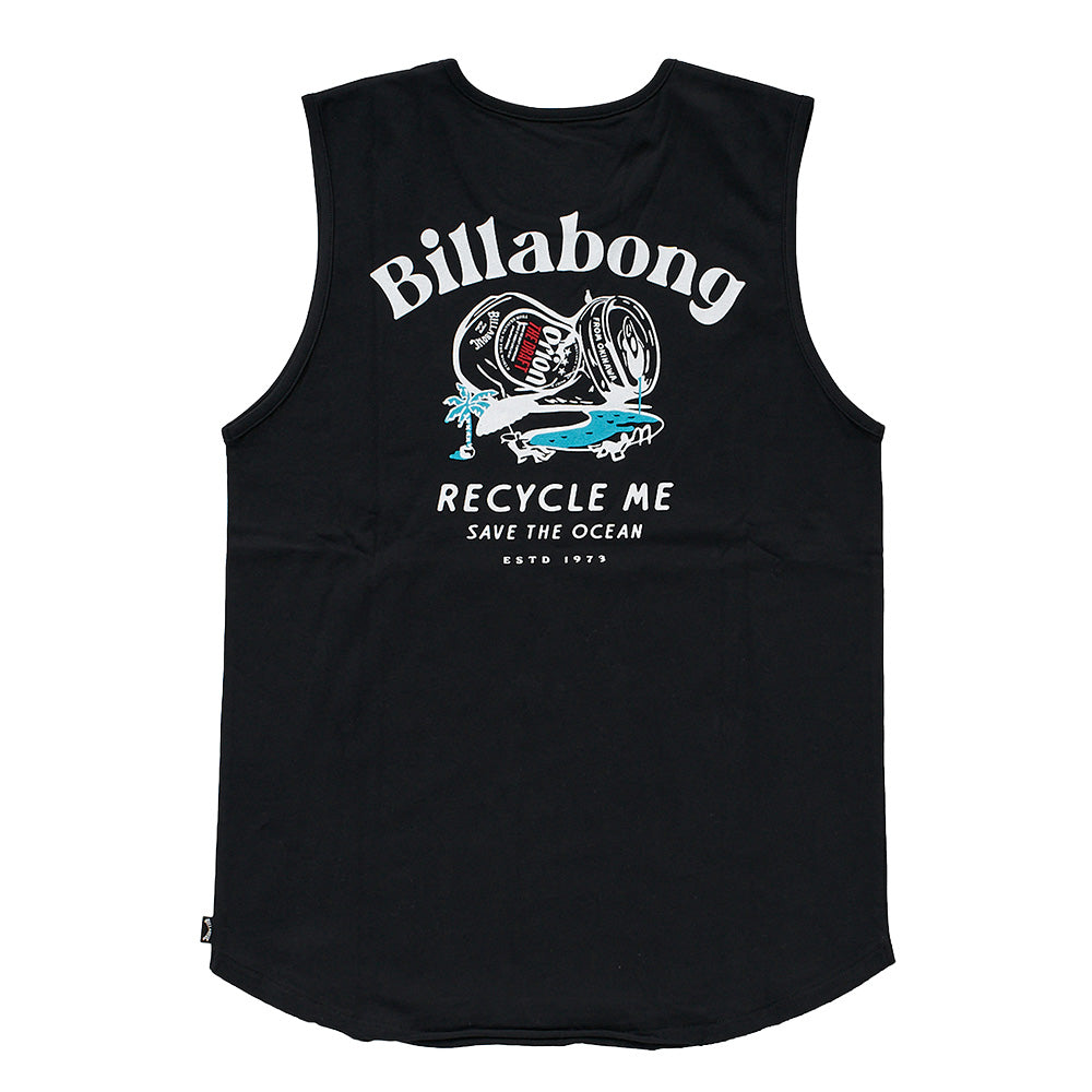 BILLABONG × ORION】タンクトップ RECYCLE ME （カラー：BLACK