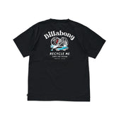【BILLABONG × ORION】水陸両用SURF FLEX Tシャツ RECYCLE ME （カラー：BLACK）