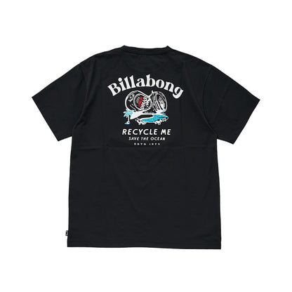 【BILLABONG × ORION】水陸両用SURF FLEX Tシャツ RECYCLE ME （カラー：BLACK）