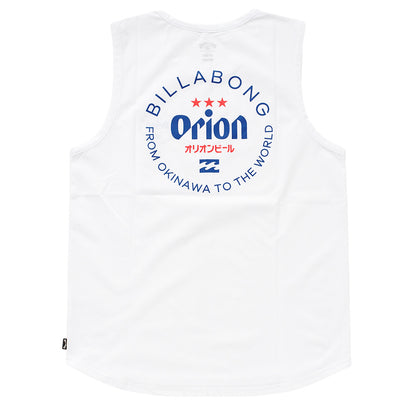 【BILLABONG × ORION】水陸両用SURF FLEX タンクトップ CIRCLE （カラー：WHITE）