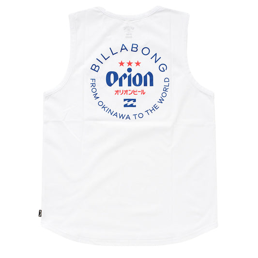 【BILLABONG × ORION】水陸両用SURF FLEX タンクトップ CIRCLE （カラー：WHITE）