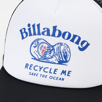 【BILLABONG × ORION】メッシュキャップ （カラー：BLACK×WHITE）