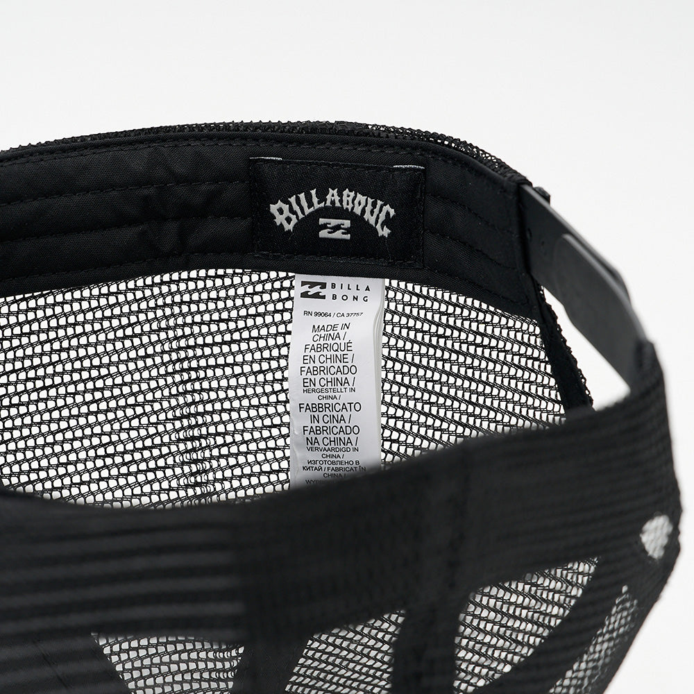 【BILLABONG × ORION】メッシュキャップ （カラー：BLACK×WHITE）