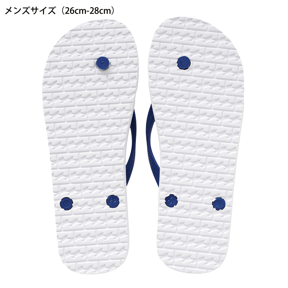 【BILLABONG × ORION】ビーチサンダル ホワイト （SIZE：24cm〜28cm）