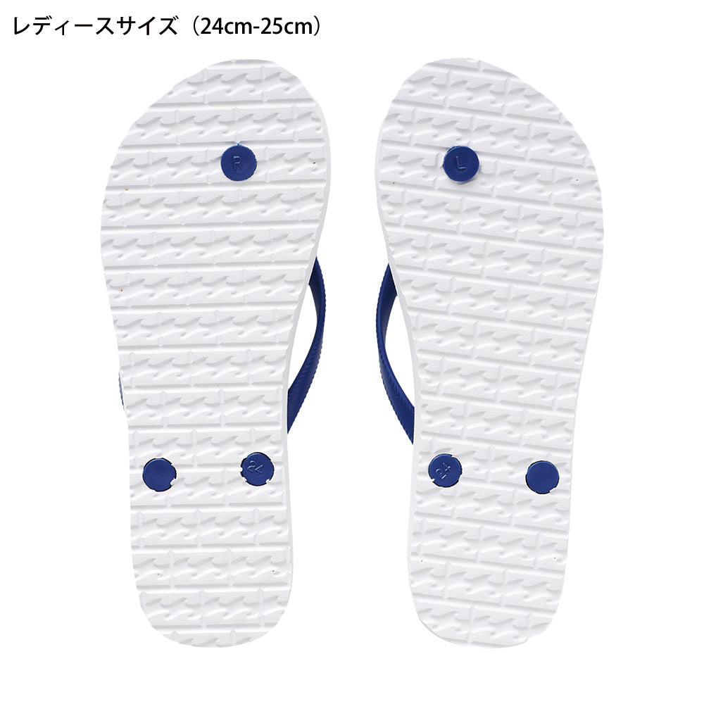 【BILLABONG × ORION】ビーチサンダル ホワイト （SIZE：24cm〜28cm）