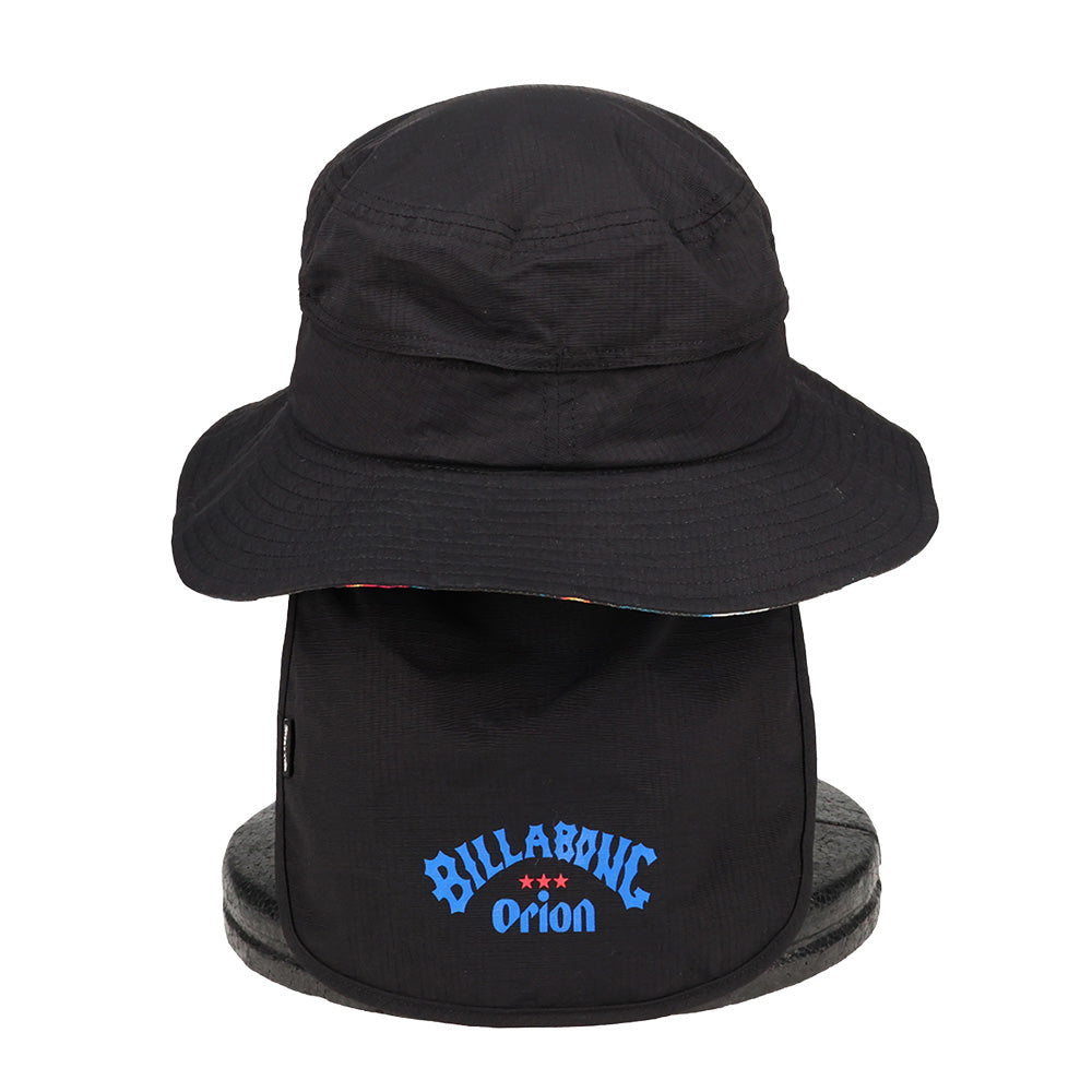 【BILLABONG × ORION】水陸両用ハット （カラー：BLACK）