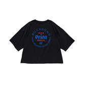 【BILLABONG × ORION】ルーズクロップドTシャツ CIRCLE （カラー：BLACK）