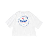 【BILLABONG × ORION】ルーズクロップドTシャツ CIRCLE （カラー：WHITE）