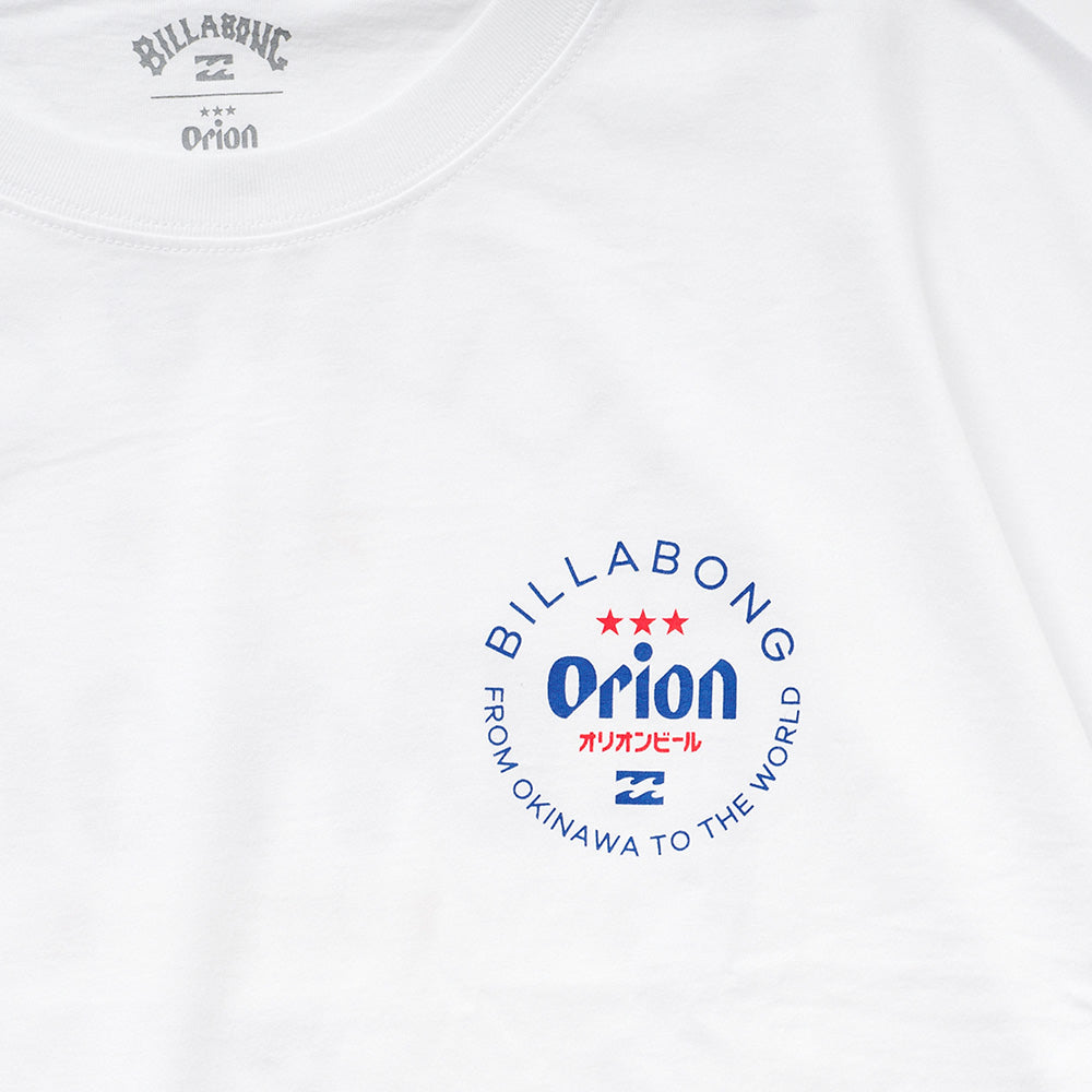 【BILLABONG × ORION】ルーズクロップドTシャツ CIRCLE （カラー：WHITE）