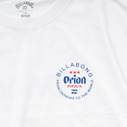 【BILLABONG × ORION】ルーズクロップドTシャツ CIRCLE （カラー：WHITE）