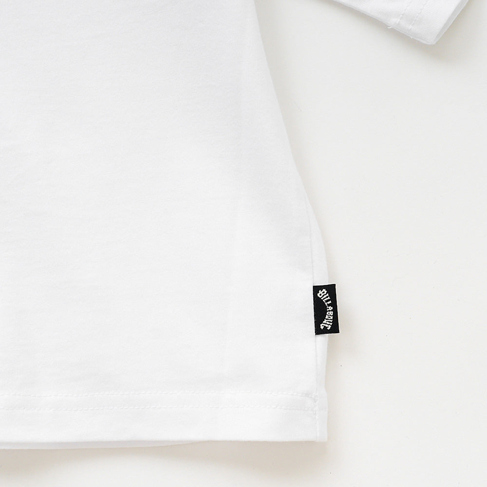 【BILLABONG × ORION】ルーズクロップドTシャツ CIRCLE （カラー：WHITE）