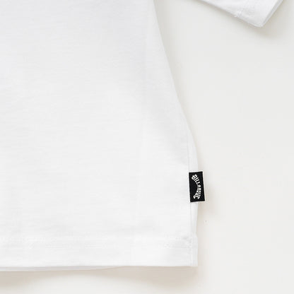 【BILLABONG × ORION】ルーズクロップドTシャツ CIRCLE （カラー：WHITE）