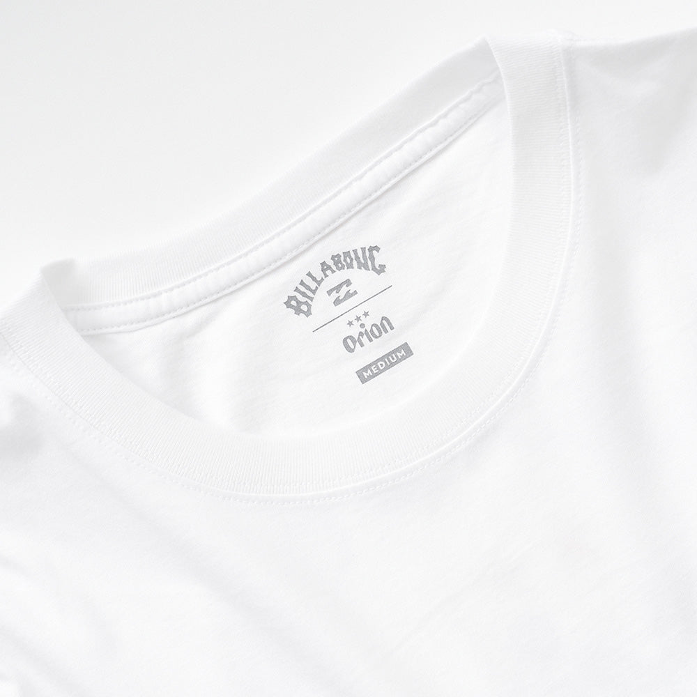 【BILLABONG × ORION】ルーズクロップドTシャツ CIRCLE （カラー：WHITE）