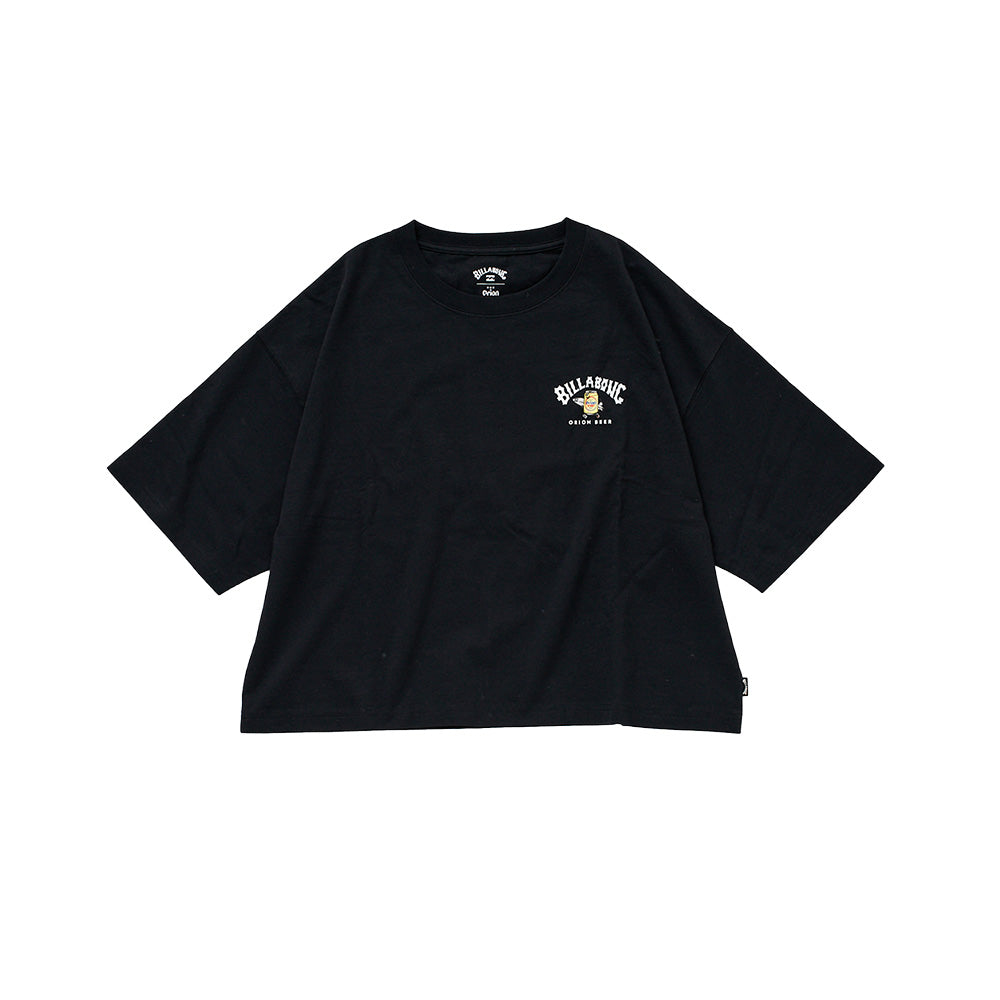 BILLABONG × ORION】ルーズクロップドTシャツ CHARA （カラー：BLACK