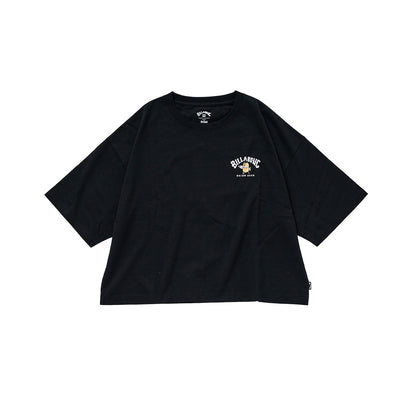 【BILLABONG × ORION】ルーズクロップドTシャツ CHARA （カラー：BLACK）