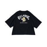 【BILLABONG × ORION】ルーズクロップドTシャツ CHARA （カラー：BLACK）
