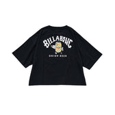 【BILLABONG × ORION】ルーズクロップドTシャツ CHARA （カラー：BLACK）