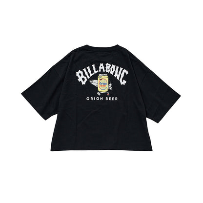 【BILLABONG × ORION】ルーズクロップドTシャツ CHARA （カラー：BLACK）