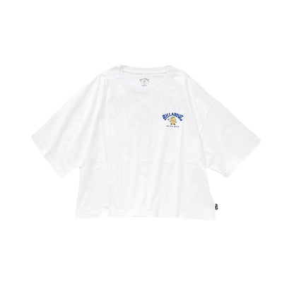 【BILLABONG × ORION】ルーズクロップドTシャツ CHARA （カラー：WHITE）