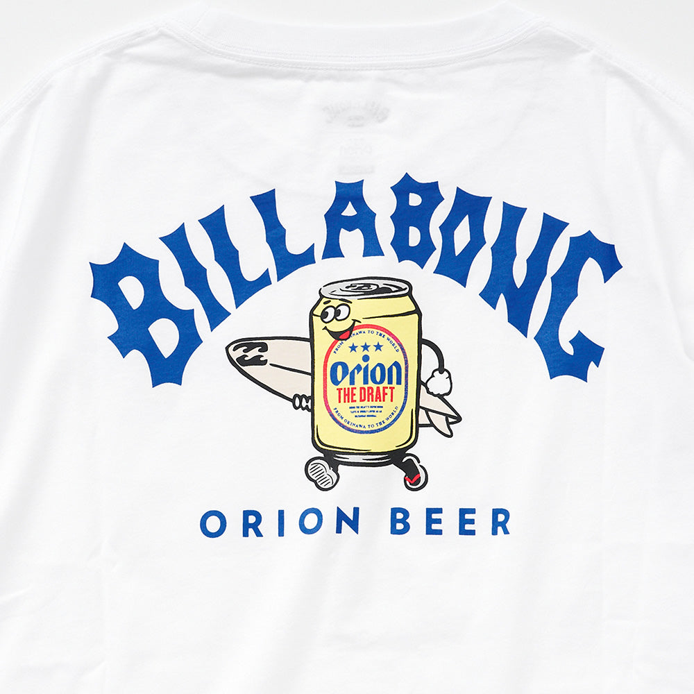 【BILLABONG × ORION】ルーズクロップドTシャツ CHARA （カラー：WHITE）