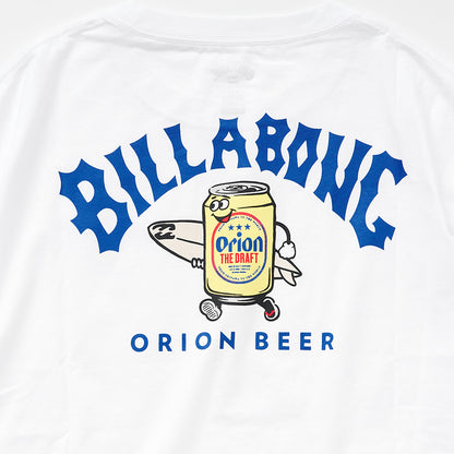 【BILLABONG × ORION】ルーズクロップドTシャツ CHARA （カラー：WHITE）