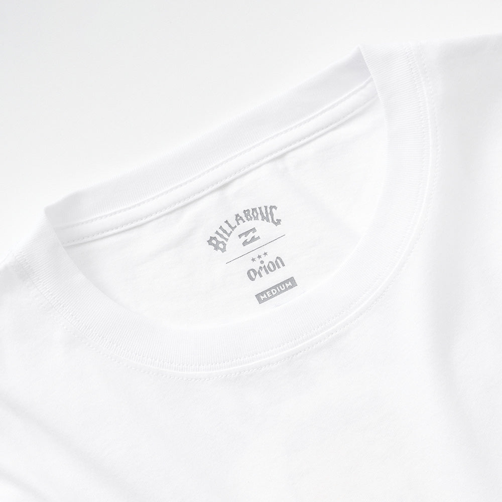 【BILLABONG × ORION】ルーズクロップドTシャツ CHARA （カラー：WHITE）