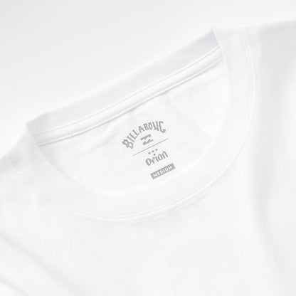 【BILLABONG × ORION】ルーズクロップドTシャツ CHARA （カラー：WHITE）