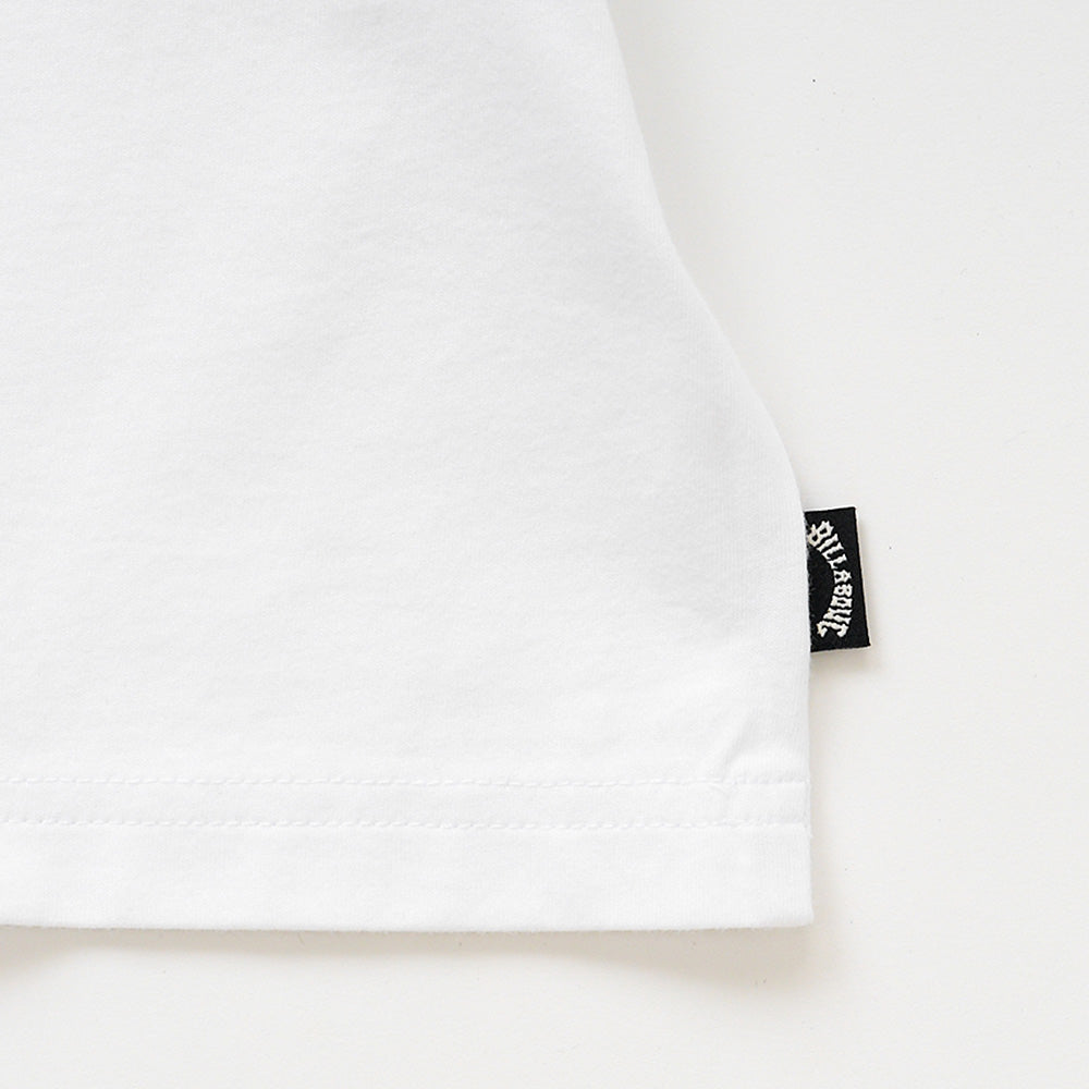 【BILLABONG × ORION】ルーズクロップドTシャツ CHARA （カラー：WHITE）