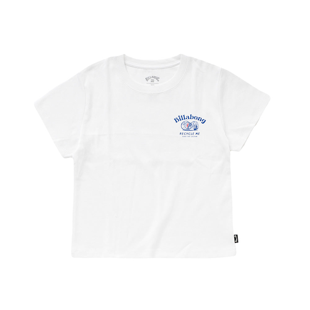 【BILLABONG × ORION】ベビーフィットTシャツ ARCH （カラー：WHITE）